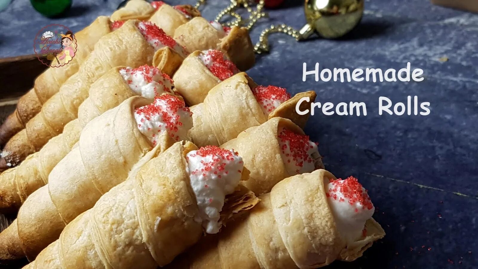 Rolls Rolls Cream Flower трубочки. Роллы с кремом. Waltz Cream Rolls.