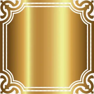Золотая окантовка