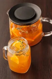 Облепиховый чай с апельсином
