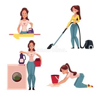 District housewife animation