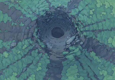 Surface hole