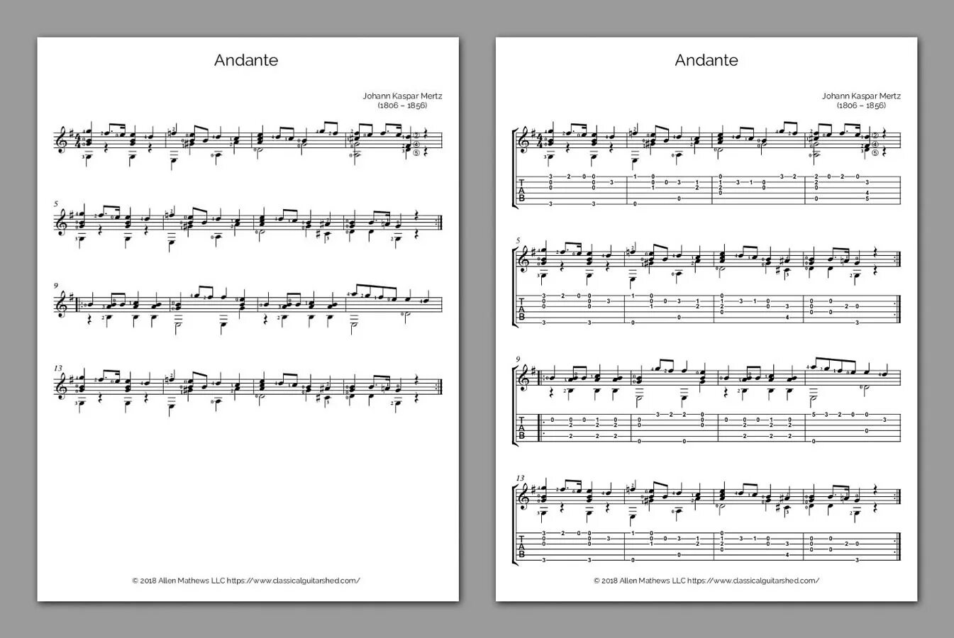 Чуть скорее анданте. Анданте Ноты. Andante Ноты для гитары. Andante Мертц. Ноты для гитары Мерц Анданте.