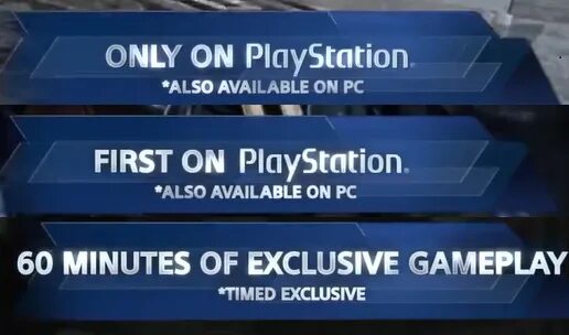 Only on PLAYSTATION also available on PC. Exclusive on PS. Steam Sony. Exclusive on PS also available on PC. Also available