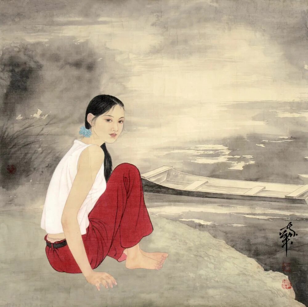 He that he was an artist. Хэ Цзяин художник. Хэ Цзяин (he Jiaying). Китайский художник he Jiaying. Живопись художника Хэ Цзяин 何家英 (1957 г.р).