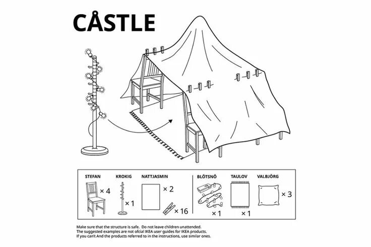 Create a Cozy Escape (And Save on Heating) With a Grown-Up Blanket Fort Blanket 