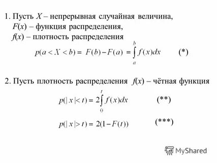 Случайная величина задана плотностью распределения f x