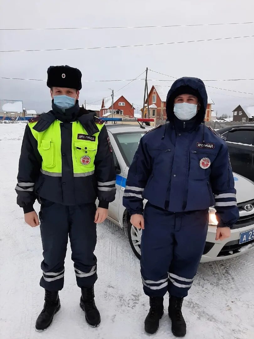 Спасли замерзшего ребенка