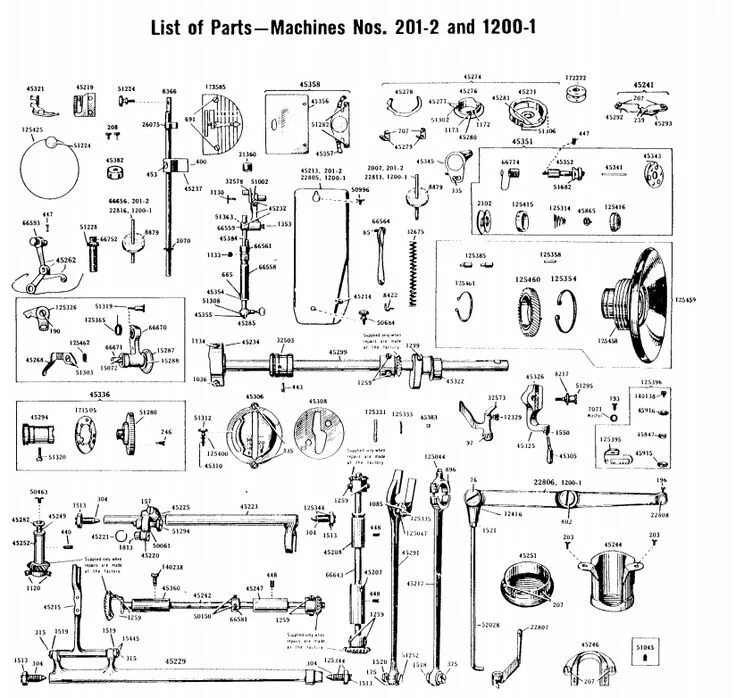 Part list