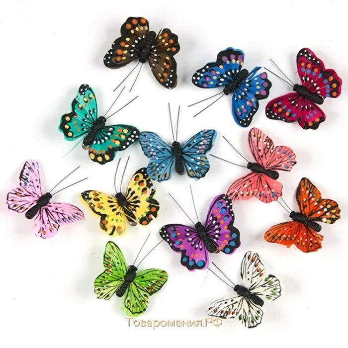 Купить бабочки с доставкой. Набор декоративных бабочек. Декор на прищепке бабочка. Вещи с бабочками. Бабочка на батарейках.