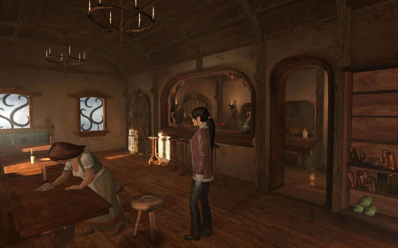 The longing игра андроид. The longest journey фан арт. сказительница the longest journey. dreamfall интерьер таверны. игра квест длинная ночь.