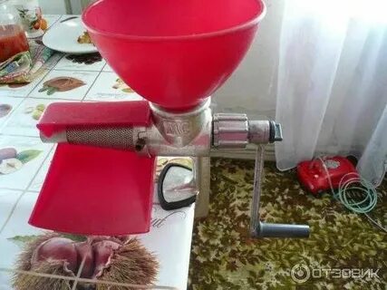 Отжим сока мясорубкой