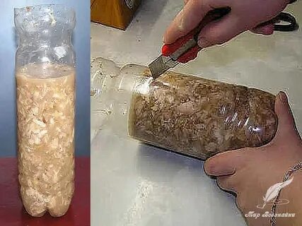 Приготовление колбасы в пластиковой бутылке