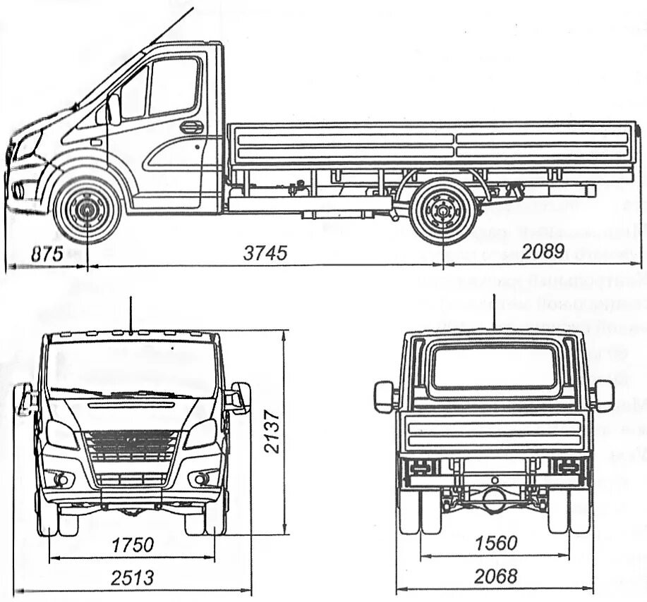 Газ 3302 технические