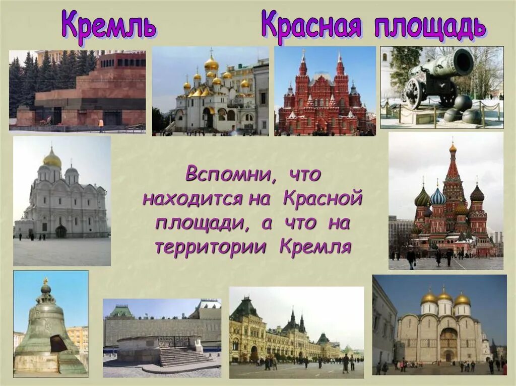 Какие достопримечательности находятся на территории. Что находится ГП красной площади. Достопримечательности красной площади с названиями. Красная площадь презентация. Что расположено на красной площади.