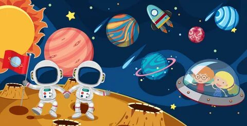 Игровая программа для детей про космос