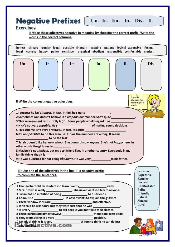 Made of made from exercises. Приставки в английском языке Worksheets. Negative prefixes Worksheets. Negative prefixes adjectives. Adjectives with negative prefixes.