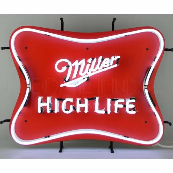 Hi is life. High Life лайф. Крышка Miller High Life. Пиво Миллер Хай лайф. Вывеска Миллер Lite Винтаж.