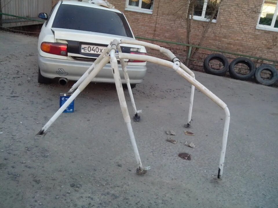 Задний болтовой каркас. Safety 21. Болтовой каркас ваз 2108. Safety 21. Cusco 7-point bolt-on roll bar.