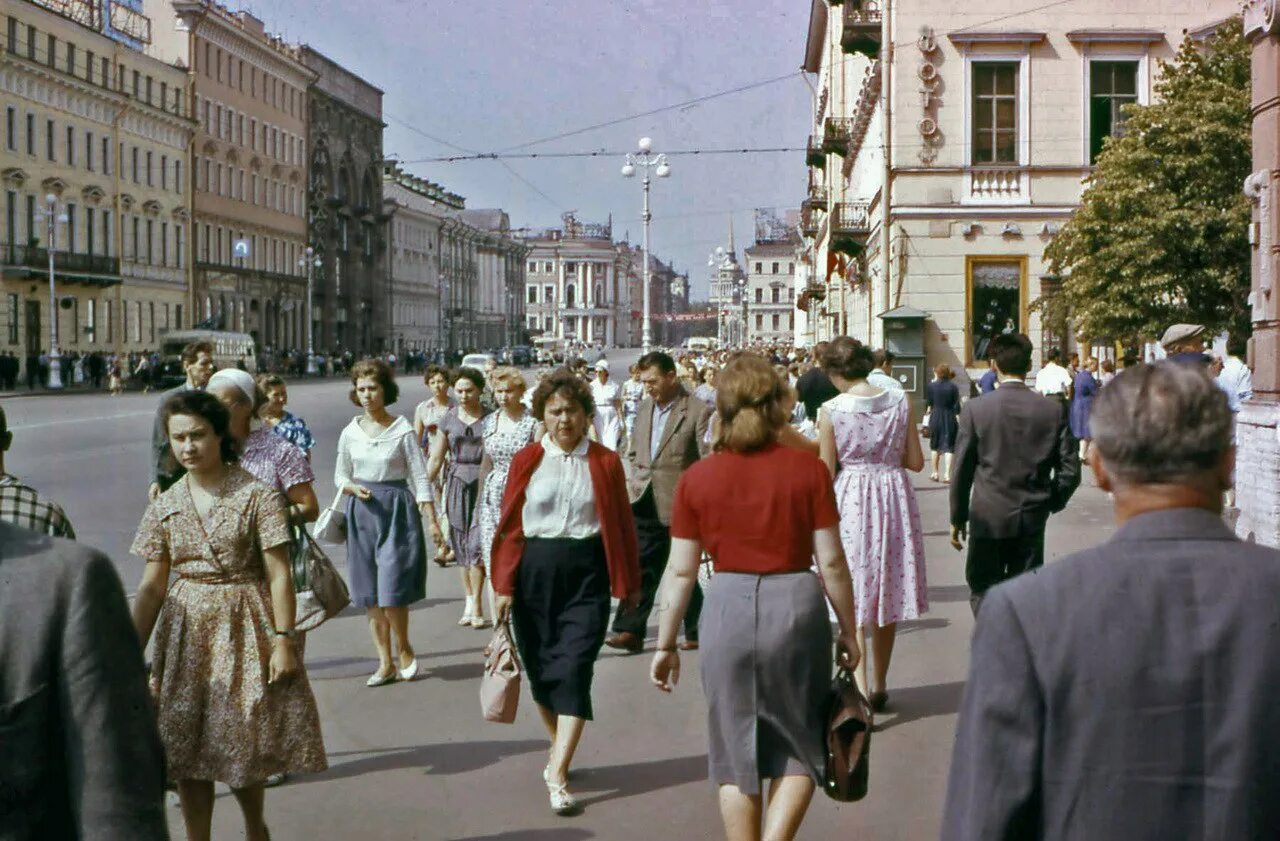 Ленинград 1961. Ленинград Московский проспект 1956.