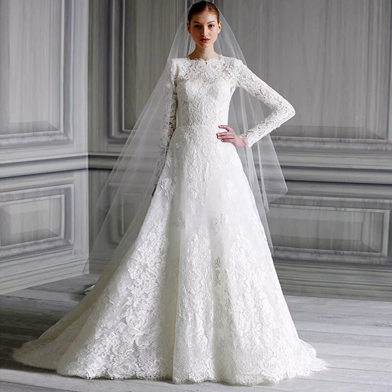 свадебные платья с длинным рукавом. закрытое свадебное платье. элегантное свадебное платье с длинным рукавом. белое атласное платье с рукавами. Nora naviano свадебные платья.