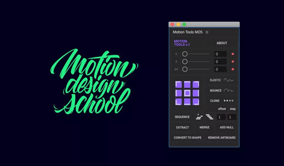 Motion Tools. Motion Tools 2. After Effects Motion Tools MDS. Motion Tools 2.1.1 after Effects.