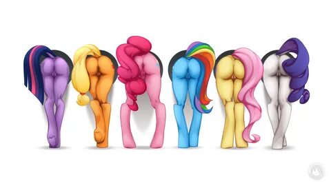 My little pony butts