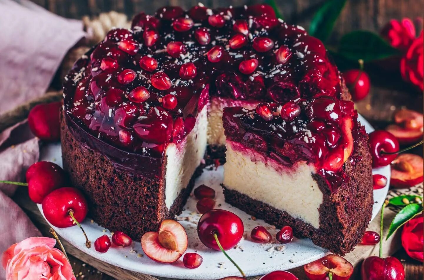 Торт Вишня-Маскарпоне Recipe Dessert cake recipes, Cake recipes, Desserts