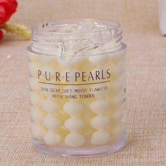 Крем шарами. Pure Pearls BIOAQUA ночная маска. Pure Pearls 120g. Крем с жемчугом BIOAQUA. BIOAQUA Pure Pearls жемчужный крем для лица.