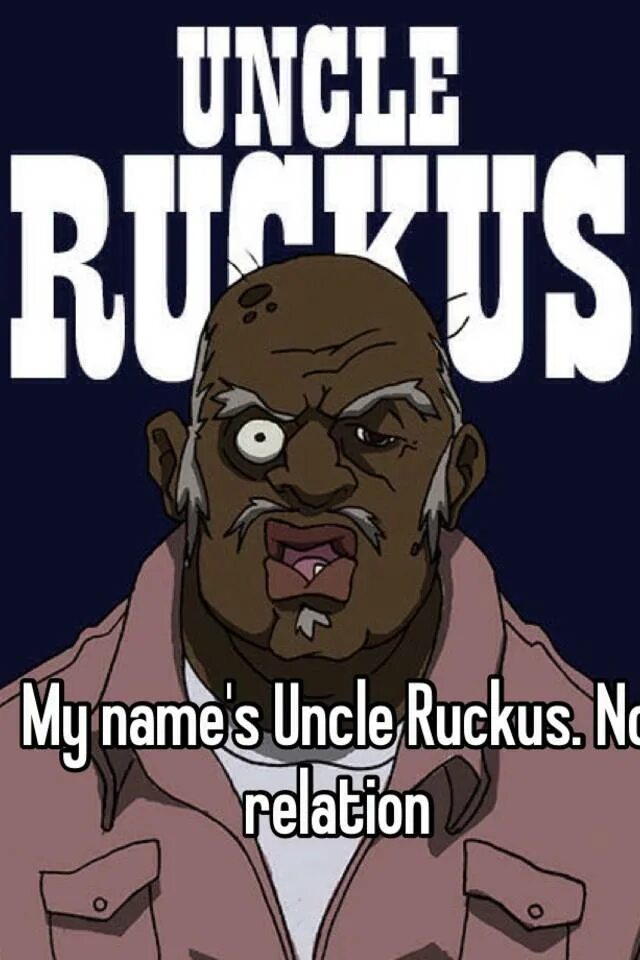 Дядя руфус. Рукус из гетто. Дядюшка руфус гетто. Дядя руфус. Boondocks uncle ruckus.