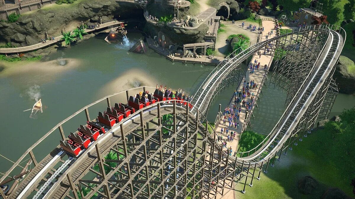 Planet coaster парки. Planet coaster ps5. Planet coaster (2016). Американские горки вид сверху. Симулятор парка аттракционов.