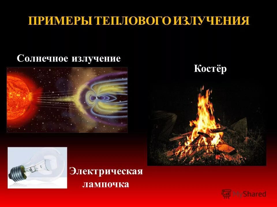 Излучение теплопередача. Тепловое излучение. Тепловое излучение примеры. Примеры теплового излучения в жизни. 10 тепловое излучение