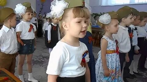 Праздник день победы в садике