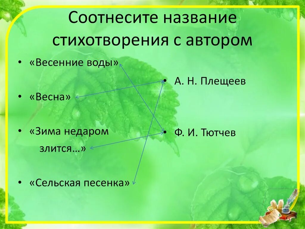 Какое сочетание слов в стихотворении плещеева. Название стихов. Темы стихотворений Плещеева. А.Плещеев «Сельская песенка». Презентация 2 класс.