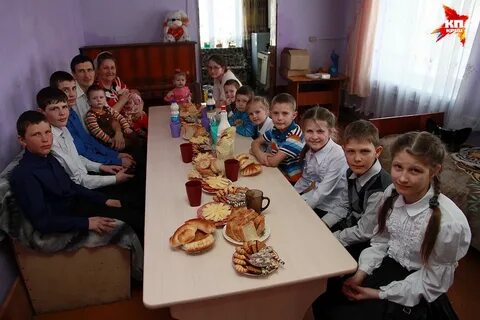 Многодетная семья в алтайском крае