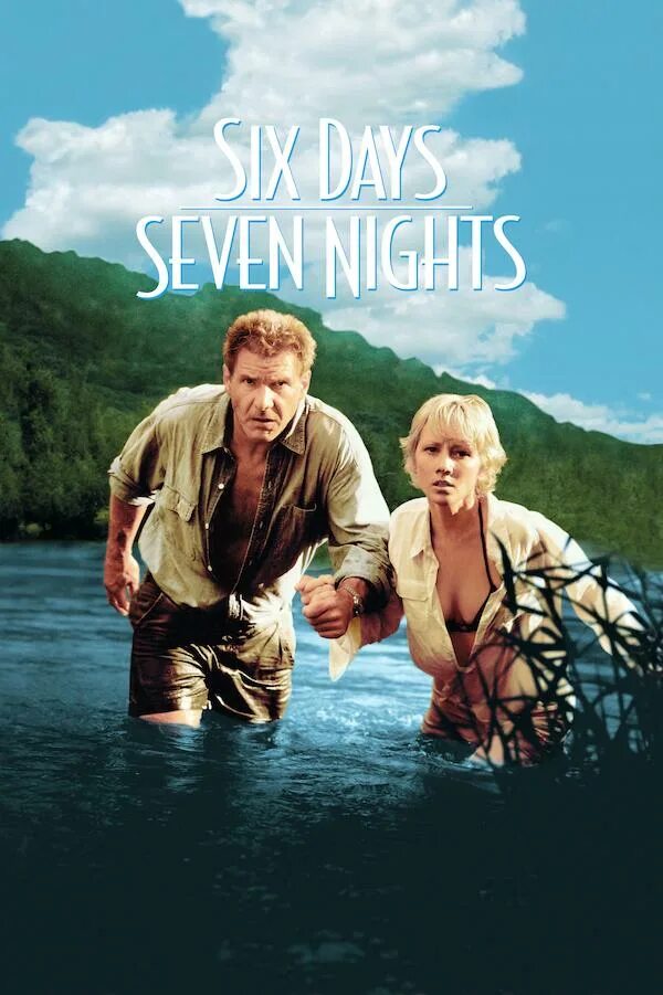 6 дней 7 ночей dvd cover. Seven days seven nights. Семь дней семь ночей фильм. Seven days seven nights. Six days seven nights 1998 постер.