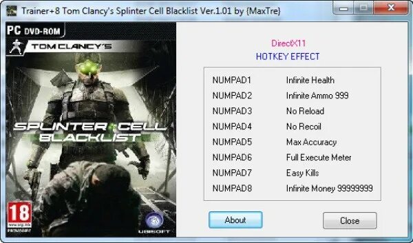 Читы tom clancy s. Splinter Cell Blacklist чит. Tom Clancy’s Splinter Cell: Blacklist трейнер. Splinter Cell Blacklist трейнер. Tom Clancy s Splinter Cell: Blacklist трейнер.