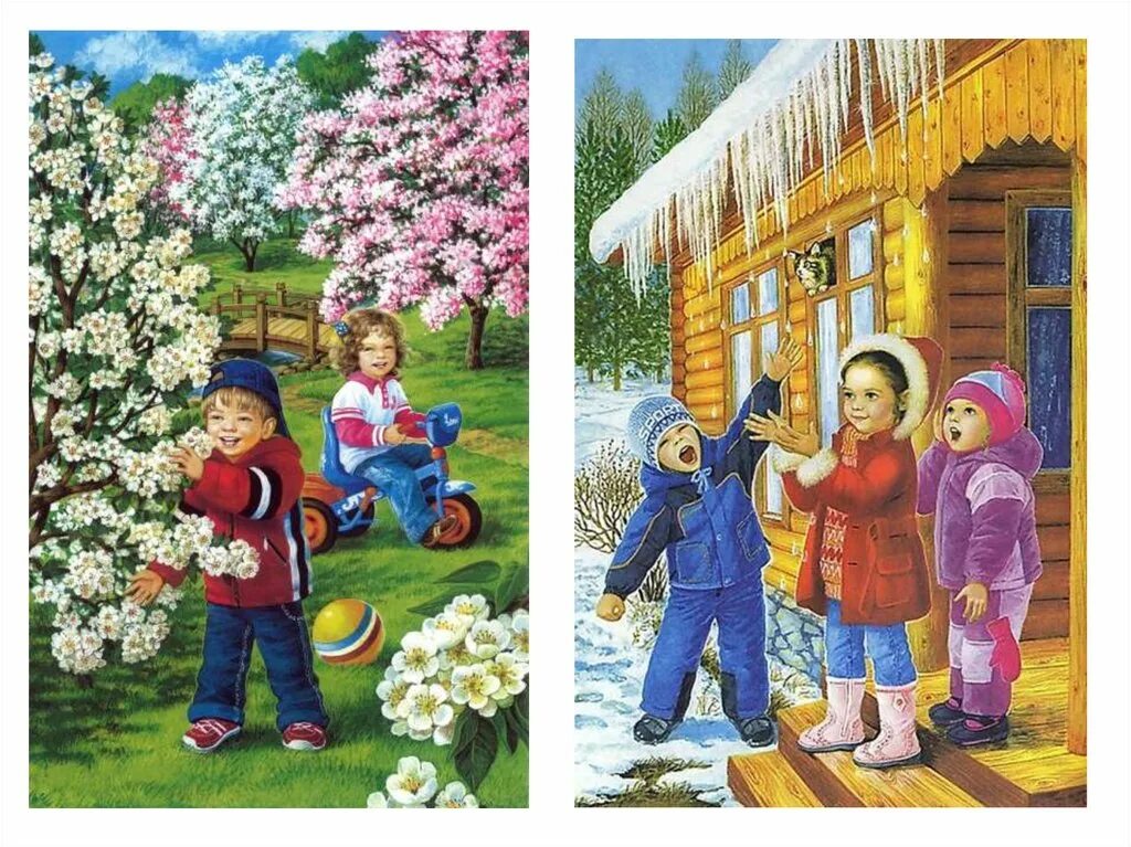 Темы в мае в детском саду. Изображение весны для детей.