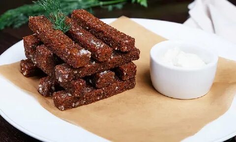 Гренки из бородинского хлеба рецепт