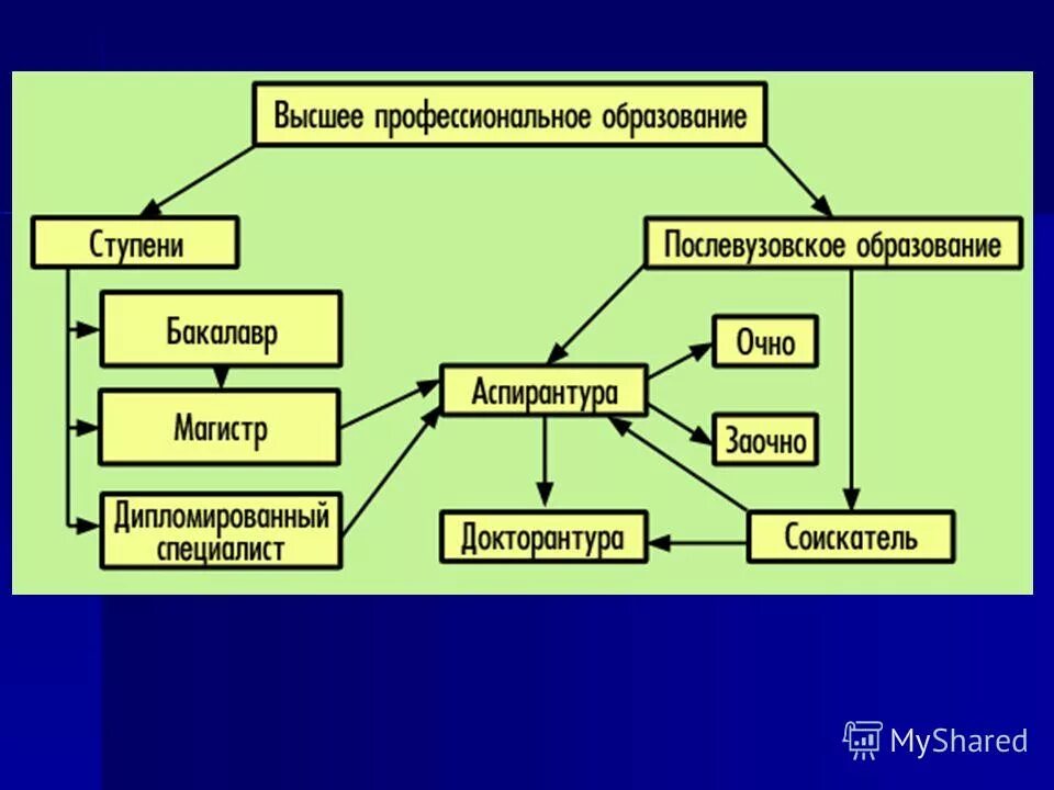 Бакалавриат и магистратура что это такое
