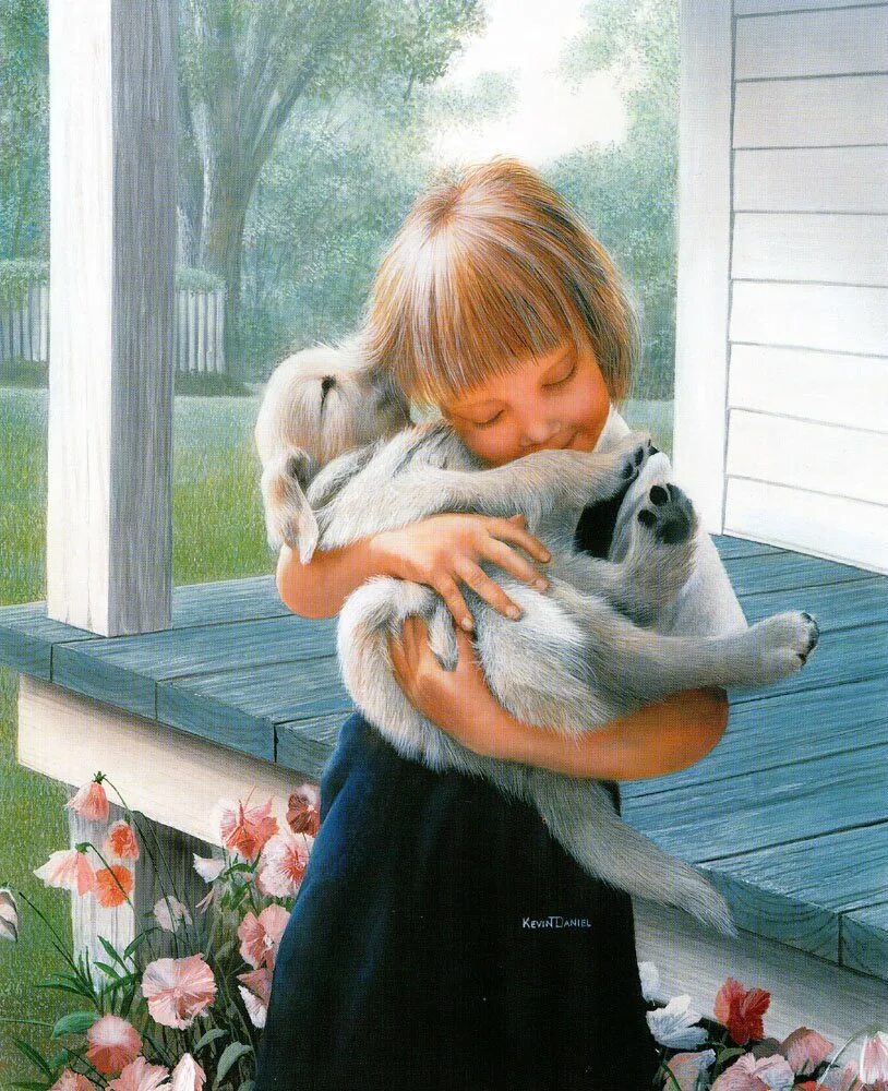 Забота о ближнем. Кевин даниэль картины. Заботы автор. Заботы автор. Мортари л.