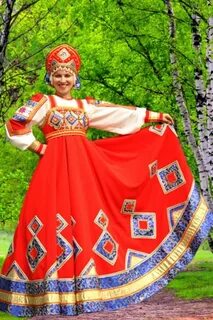 Модели народных костюмов