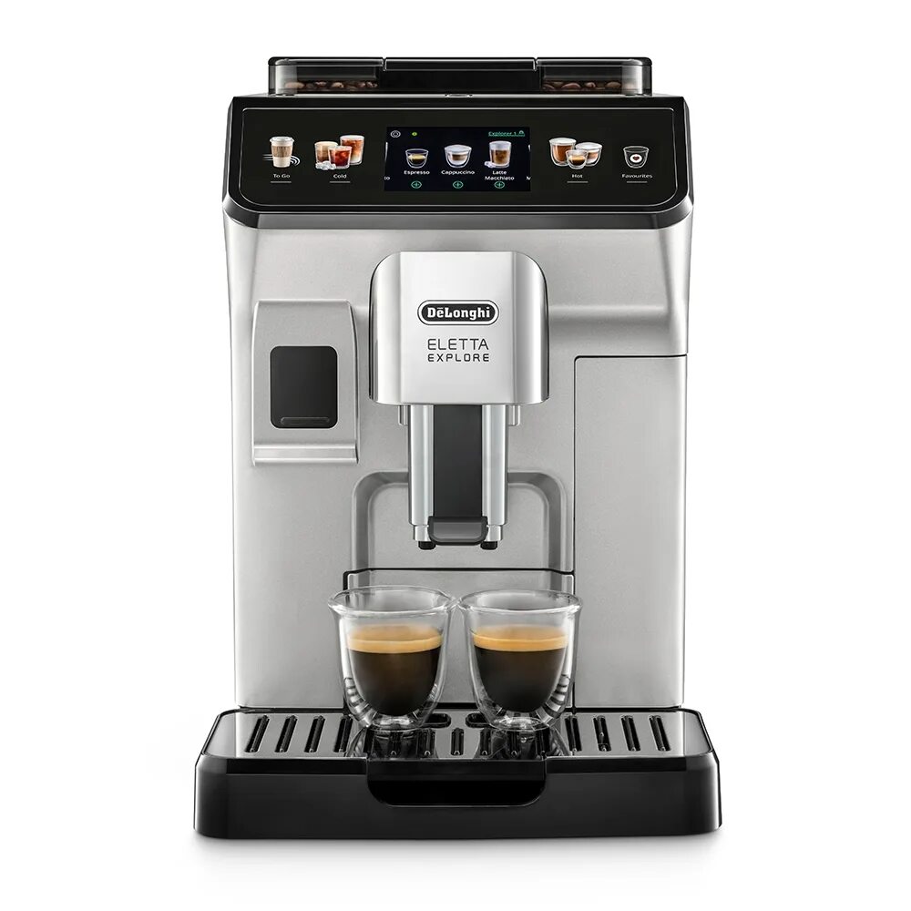 55 s. 55. T. Delonghi 23. Кофемашина delonghi eletta explore.