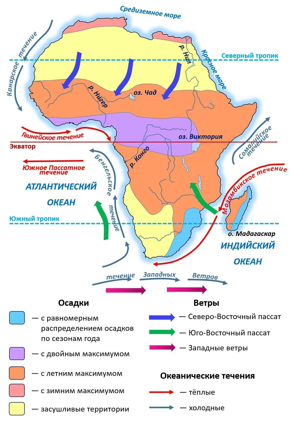 Холодные течения южной америки. Холодные и теплые течения Африки на карте. Течения Африки на контурной карте. Холодные и тёплые течения ветров Африки. Холодное и теплое течение Африки.