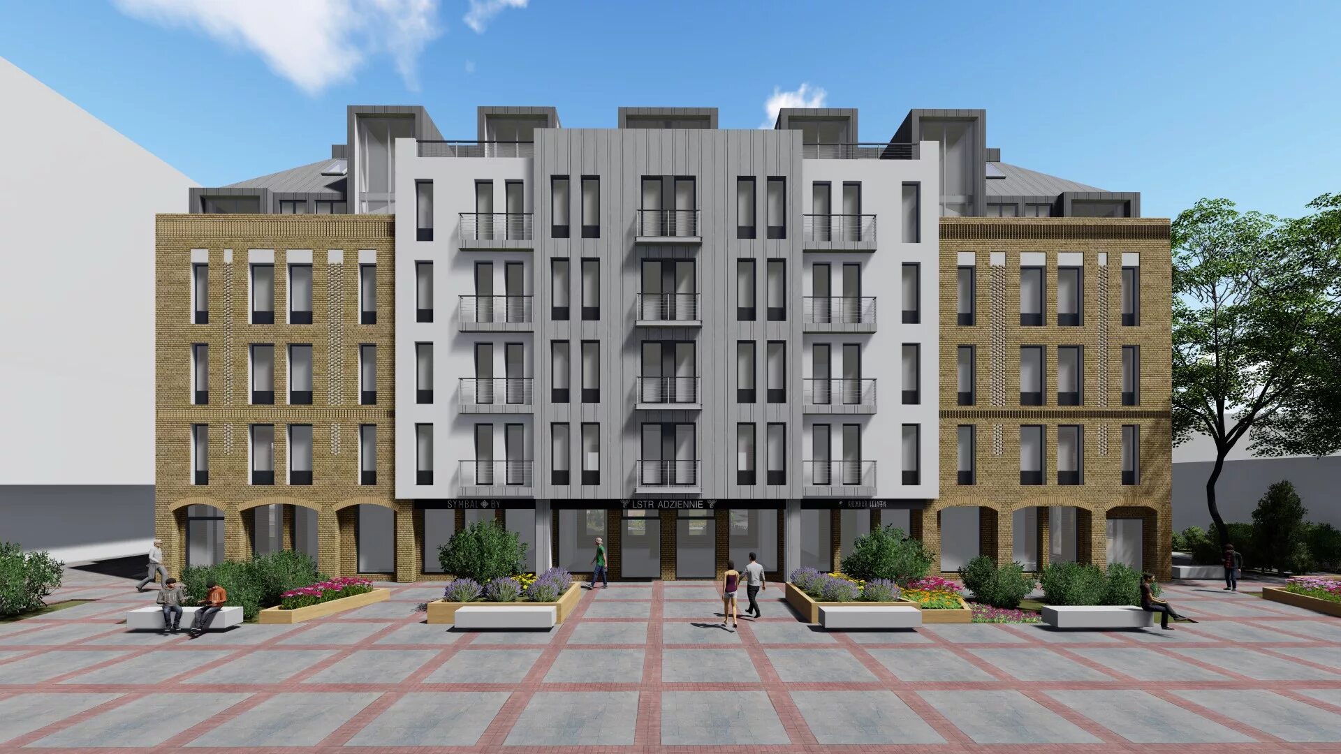 строительство жилого комплекса. проект дома престарелых. современные многоэтажные жилые дома. восстановили здание. гражданские здания жилые и общественные.