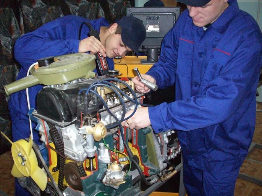 Специальность по ремонту двигателей