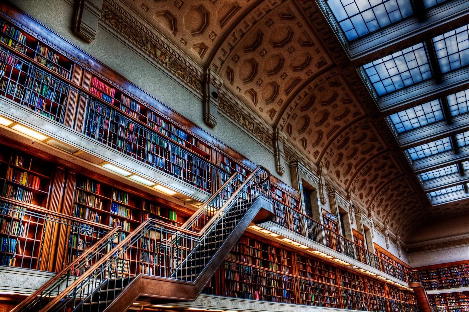 Library entry