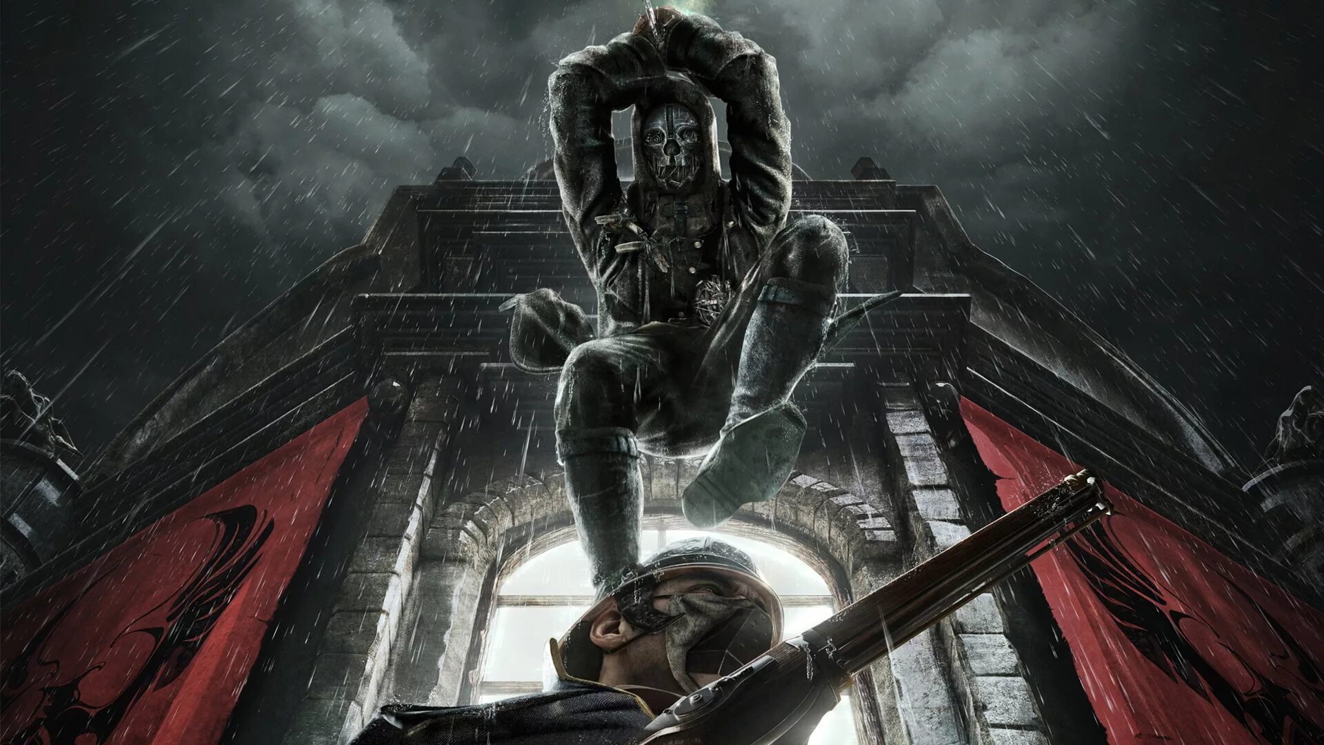 Dishonored. Dishonored: Definitive Edition. Dishonored Definitive Edition 2. Dishonored 1. Обои на рабочий стол игры 1920х1080