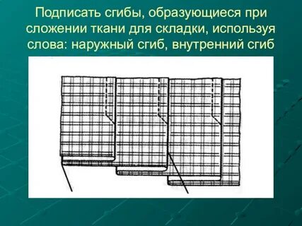 Разметка ткани