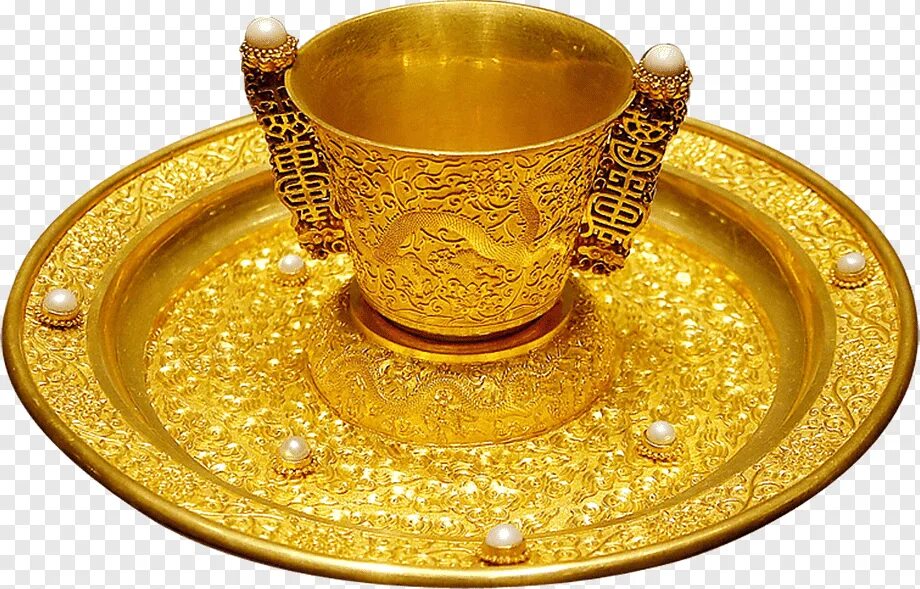 Золотистая посуда. Золотая чаша. Чаша из золота. Золотая посуда.