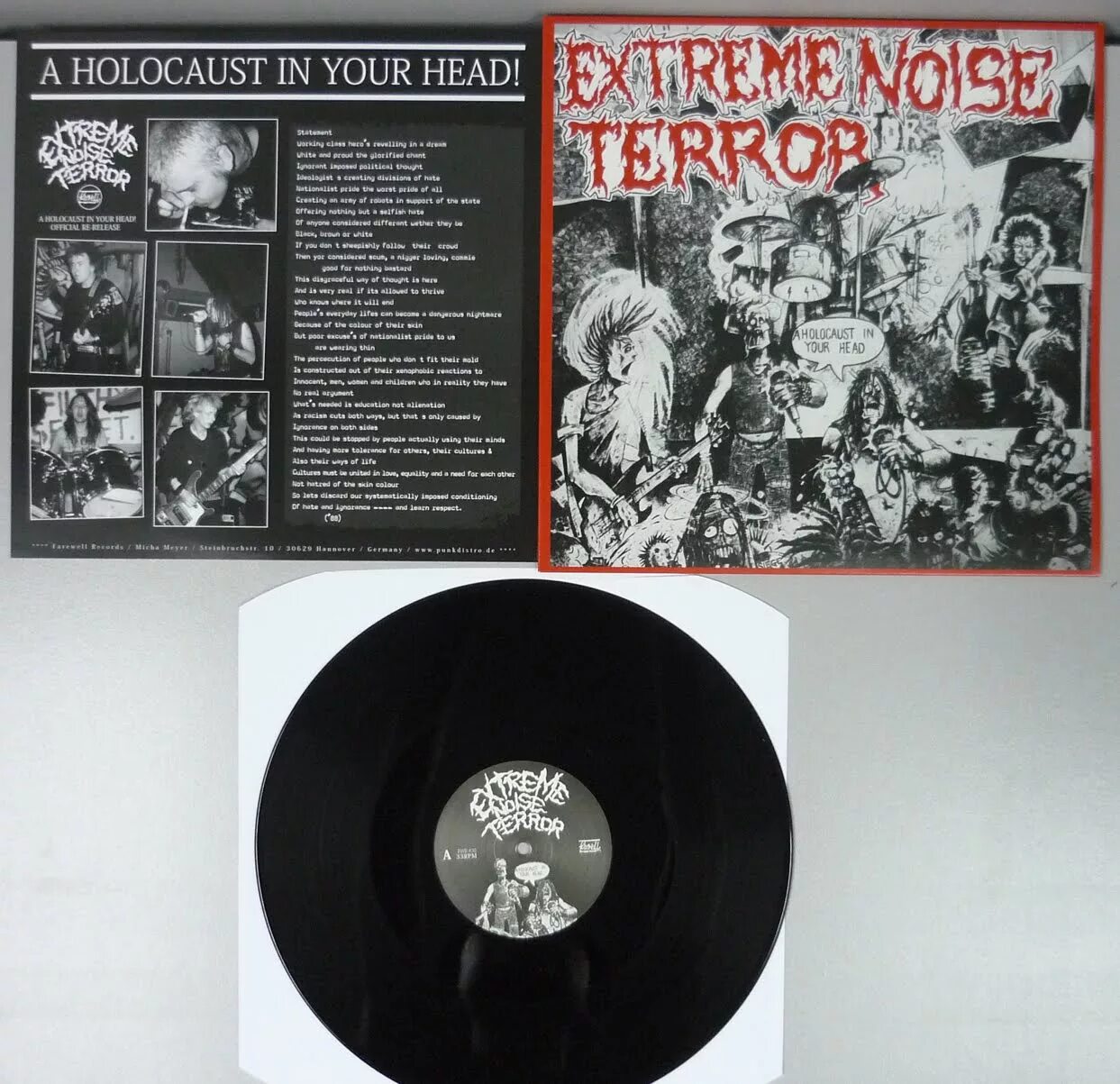 Песня in your head. Extreme noise terror a holocaust in your head. extreme noise terror a holocaust in your head 1989.